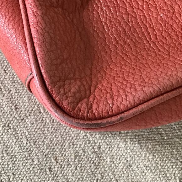 Lovcat Paris leather pink underarm baguette EUC y2k *Rare* - Picture 9 of 10